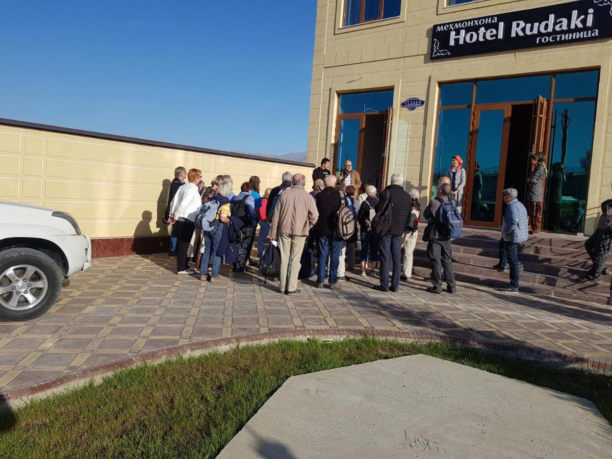Hotel Rudaki Panjakent Bagian luar foto